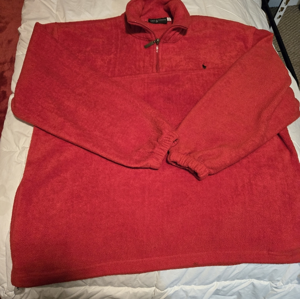 Men's Ralph Lauren Fleece Pullover Jacket